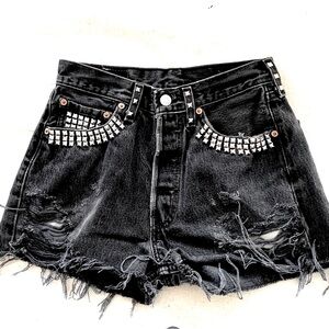 2 for 1 Bundle 2 Pair Levi’s 501/505 Distressed Cutoff Size 28/29